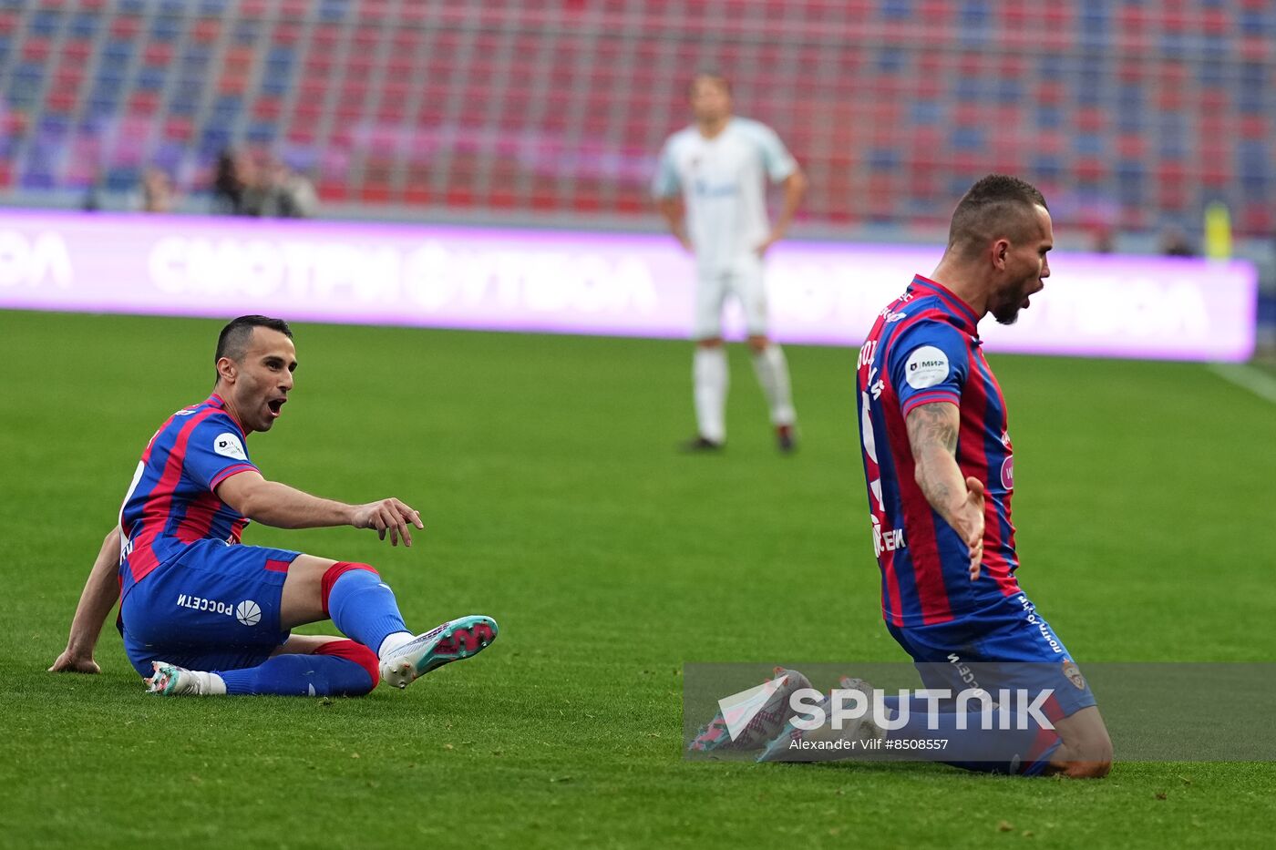 Russia Soccer Premier-League CSKA- Zenit