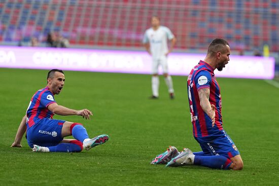 Russia Soccer Premier-League CSKA- Zenit