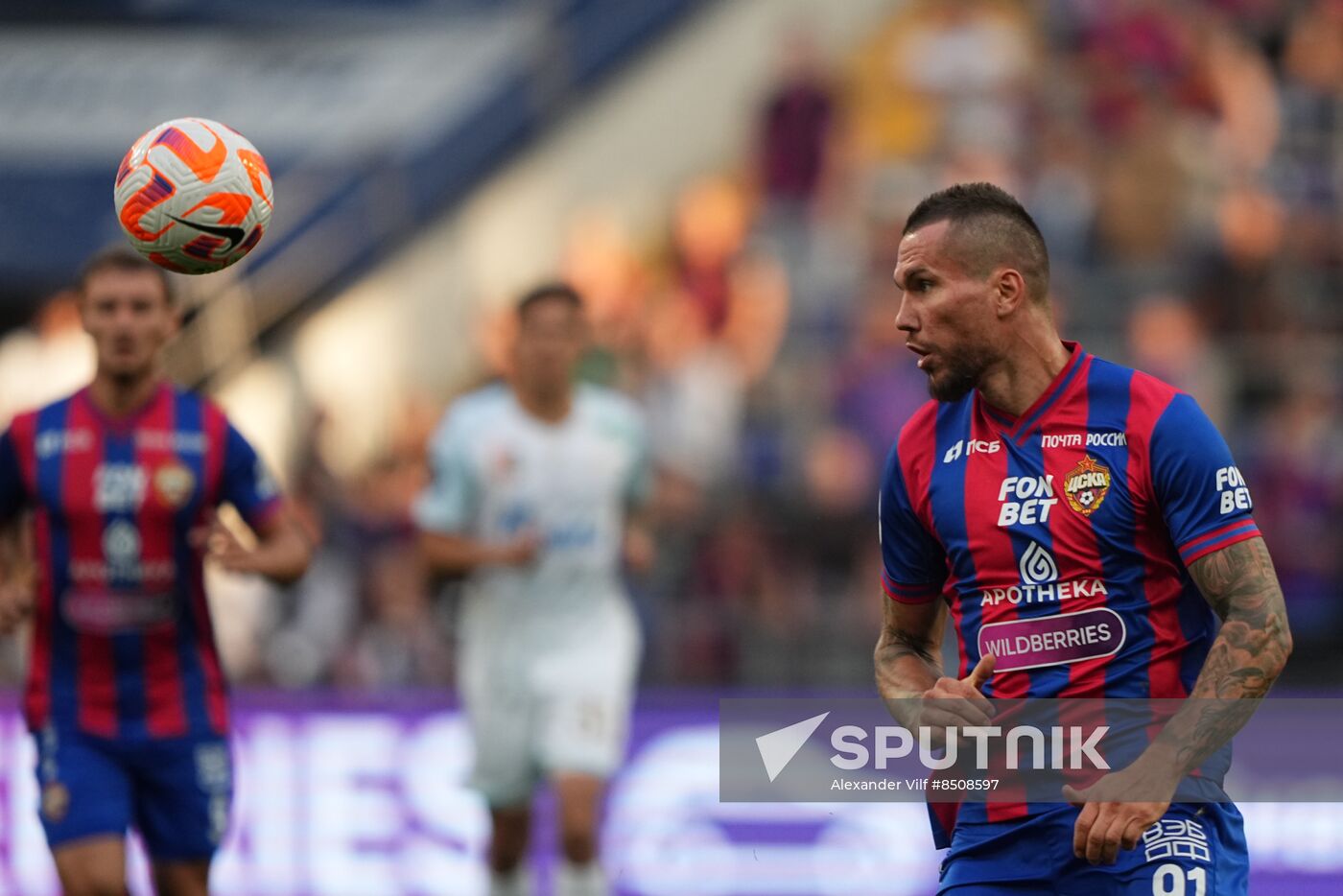 Russia Soccer Premier-League CSKA- Zenit