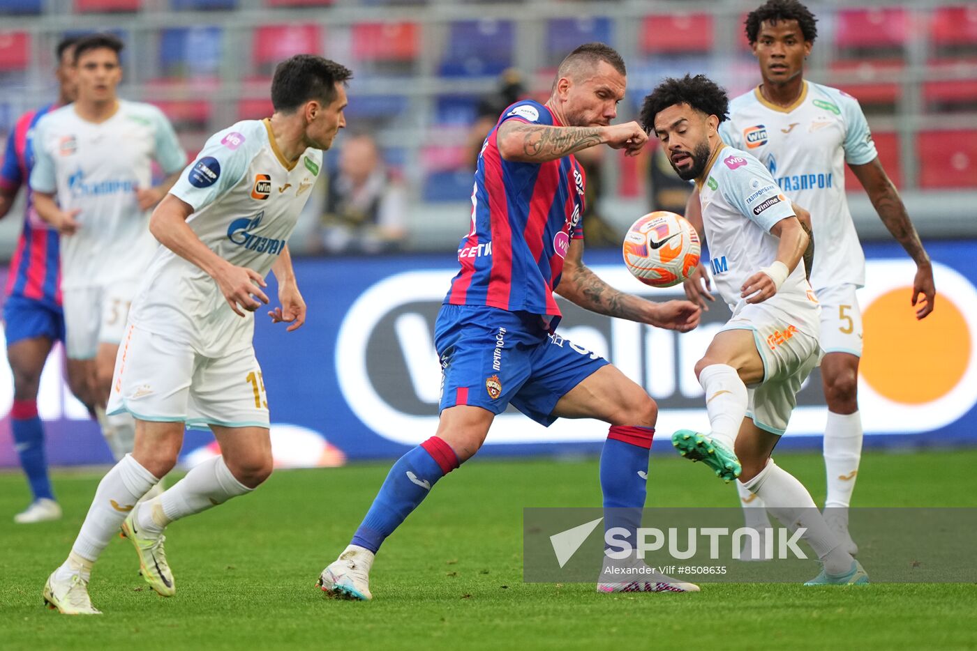 Russia Soccer Premier-League CSKA- Zenit