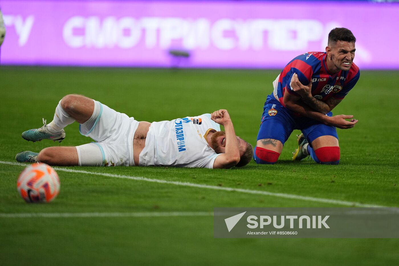 Russia Soccer Premier-League CSKA- Zenit