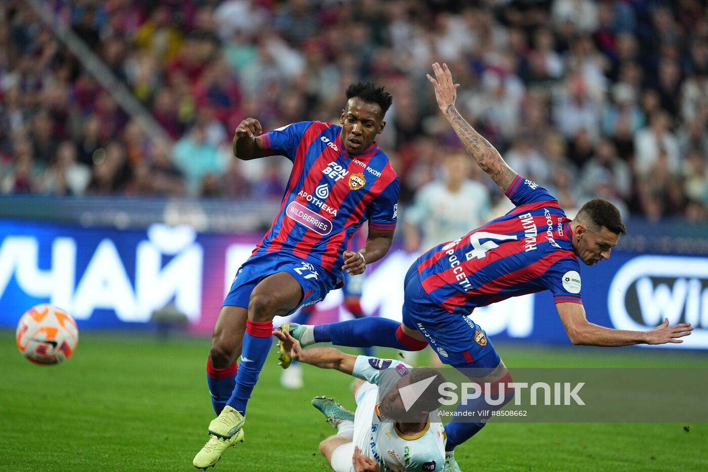 Russia Soccer Premier-League CSKA- Zenit