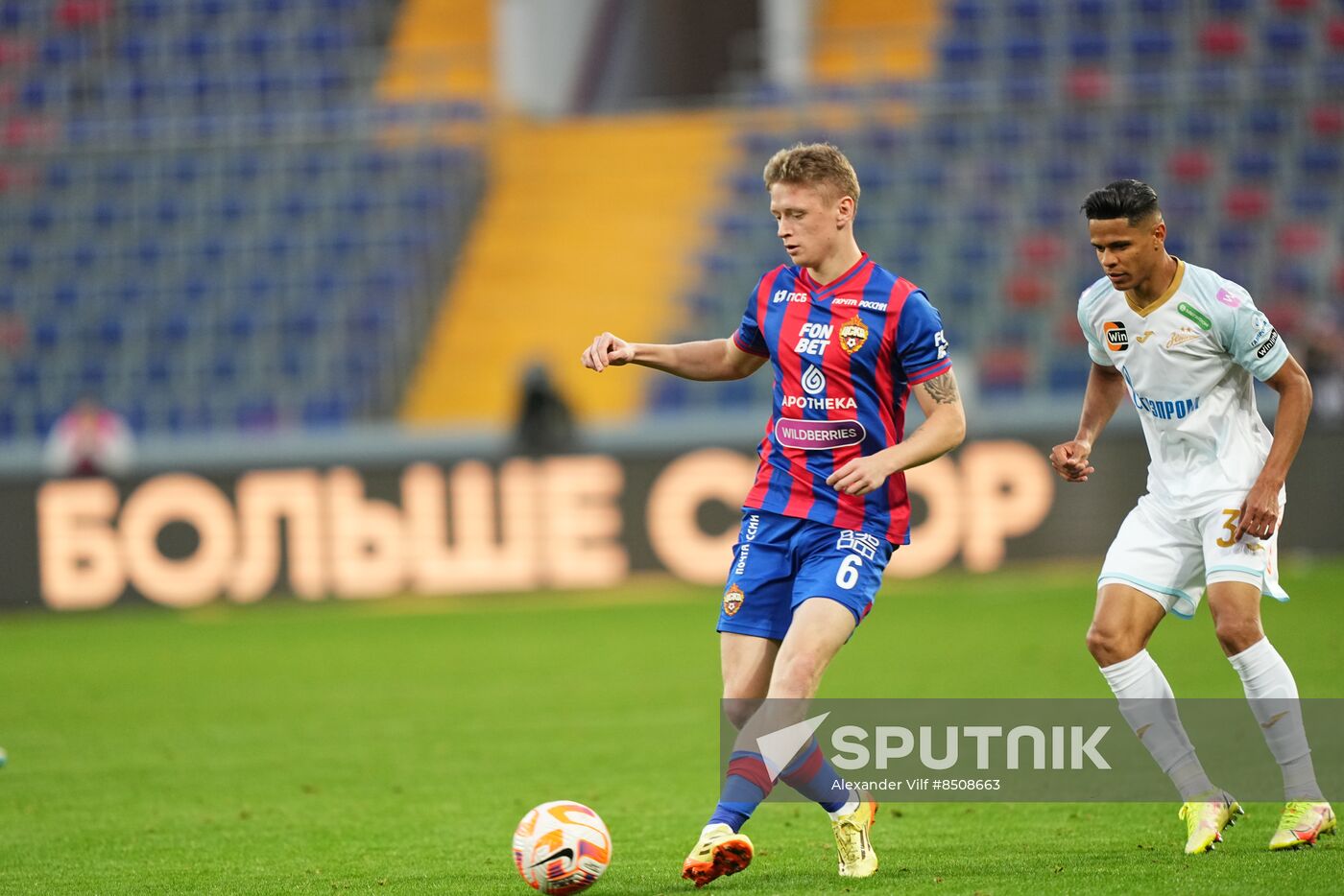 Russia Soccer Premier-League CSKA- Zenit