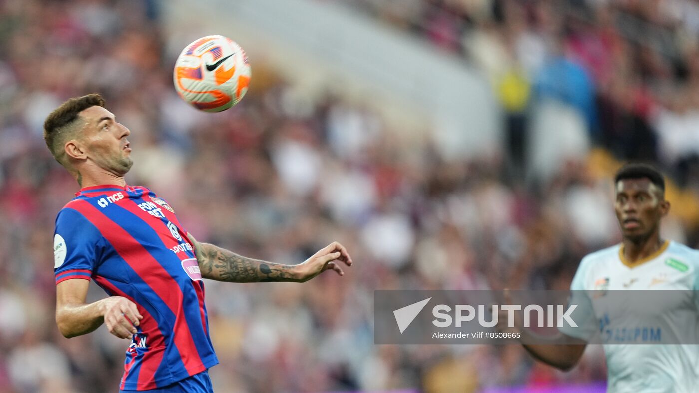 Russia Soccer Premier-League CSKA- Zenit