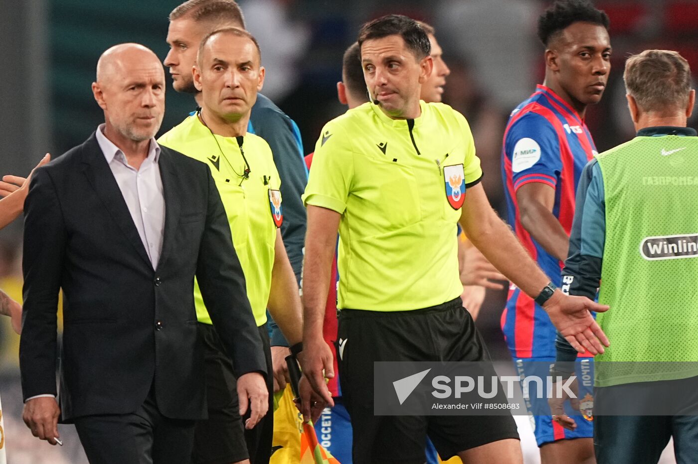 Russia Soccer Premier-League CSKA- Zenit