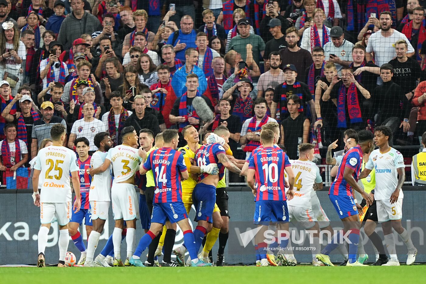 Russia Soccer Premier-League CSKA- Zenit