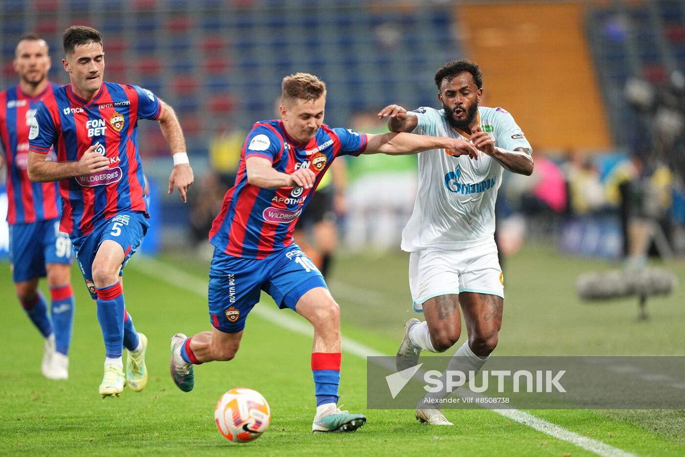 Russia Soccer Premier-League CSKA- Zenit