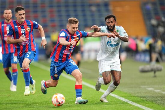 Russia Soccer Premier-League CSKA- Zenit