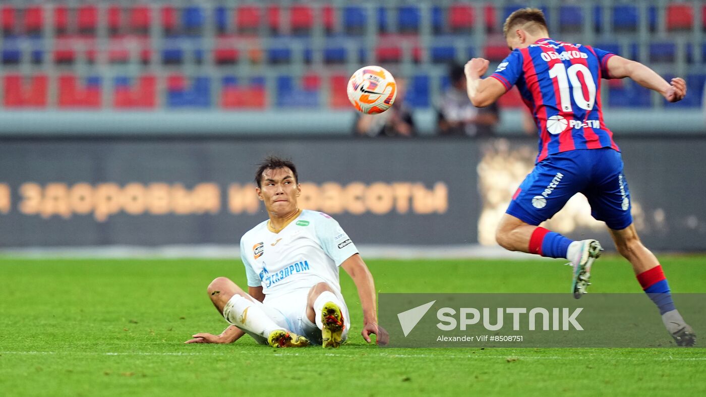 Russia Soccer Premier-League CSKA- Zenit