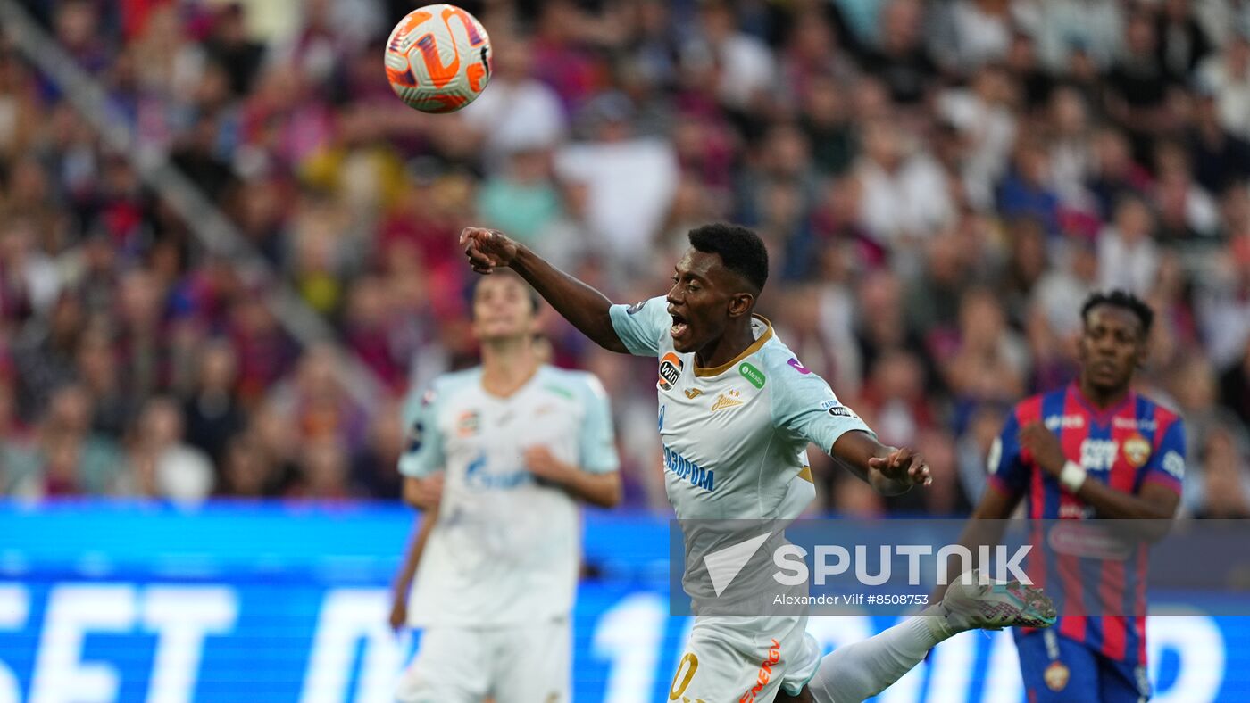 Russia Soccer Premier-League CSKA- Zenit