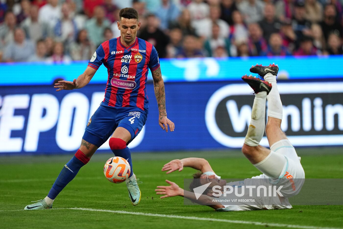 Russia Soccer Premier-League CSKA- Zenit