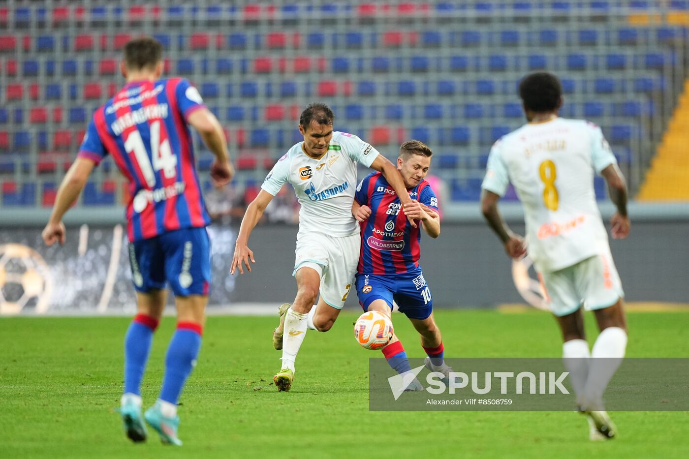 Russia Soccer Premier-League CSKA- Zenit