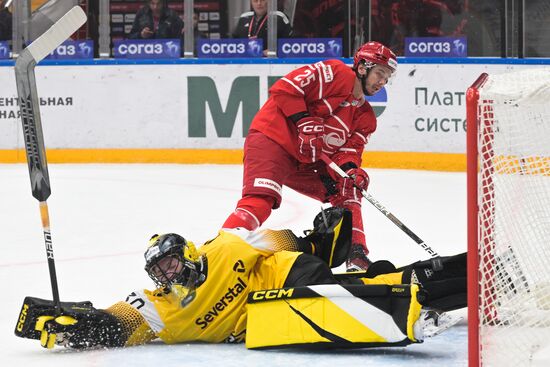 Russia Ice Hockey Kontinental League Spartak - Severstal