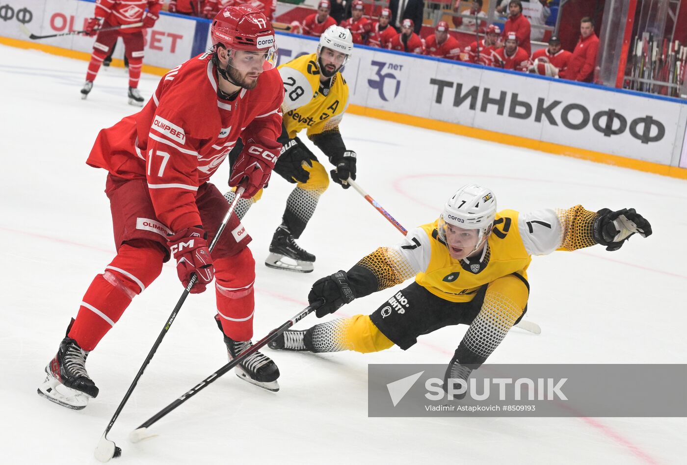 Russia Ice Hockey Kontinental League Spartak - Severstal