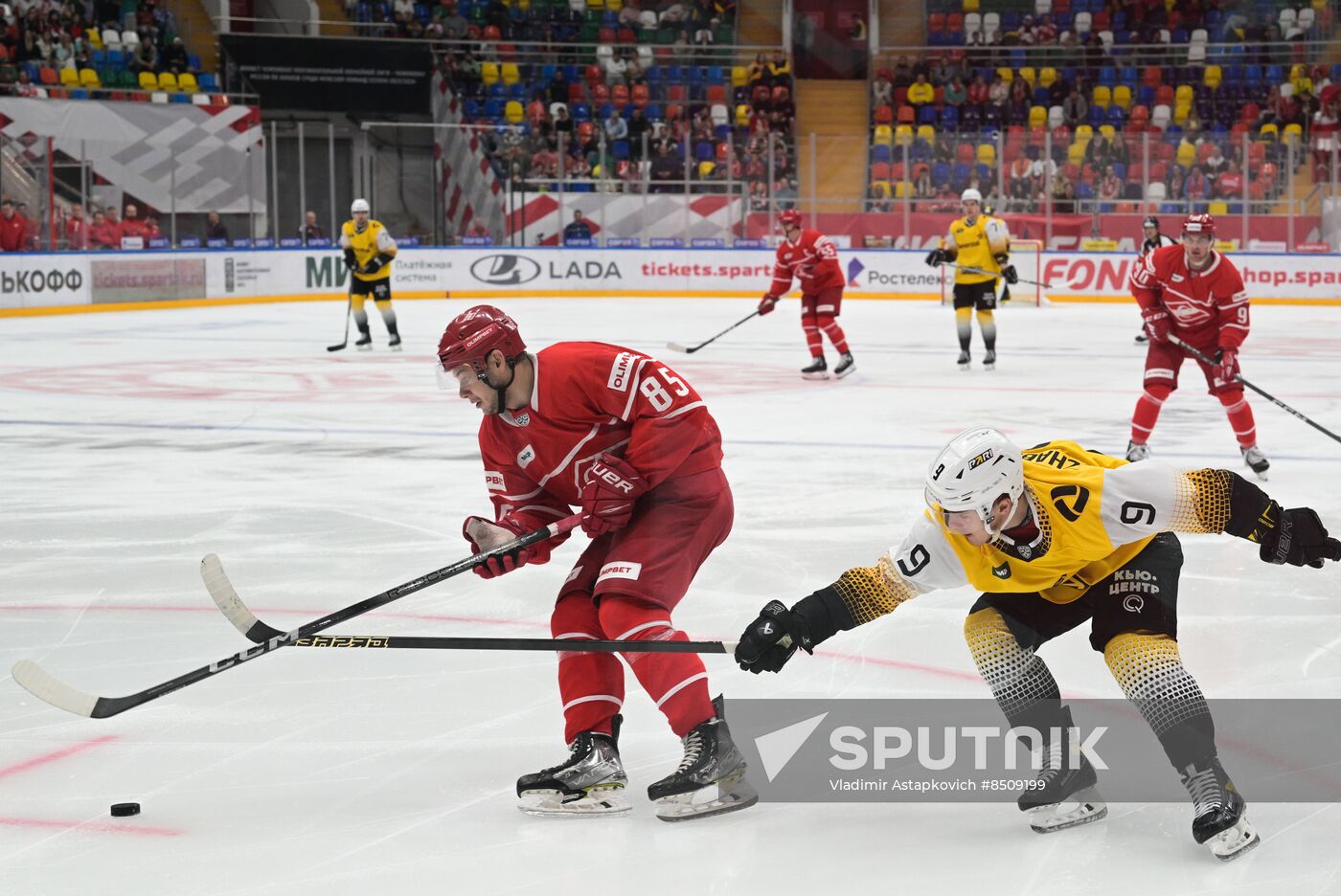 Russia Ice Hockey Kontinental League Spartak - Severstal