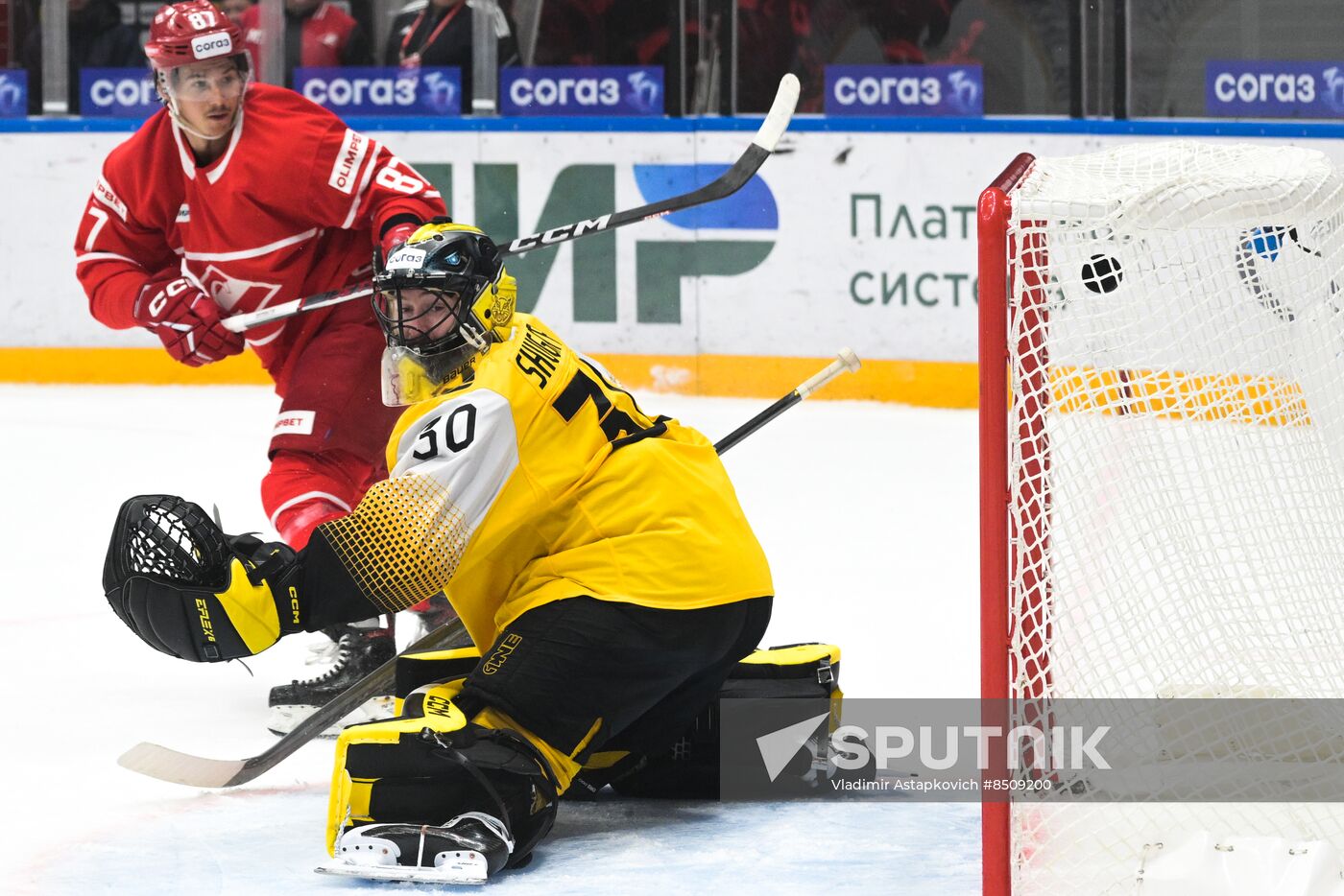 Russia Ice Hockey Kontinental League Spartak - Severstal