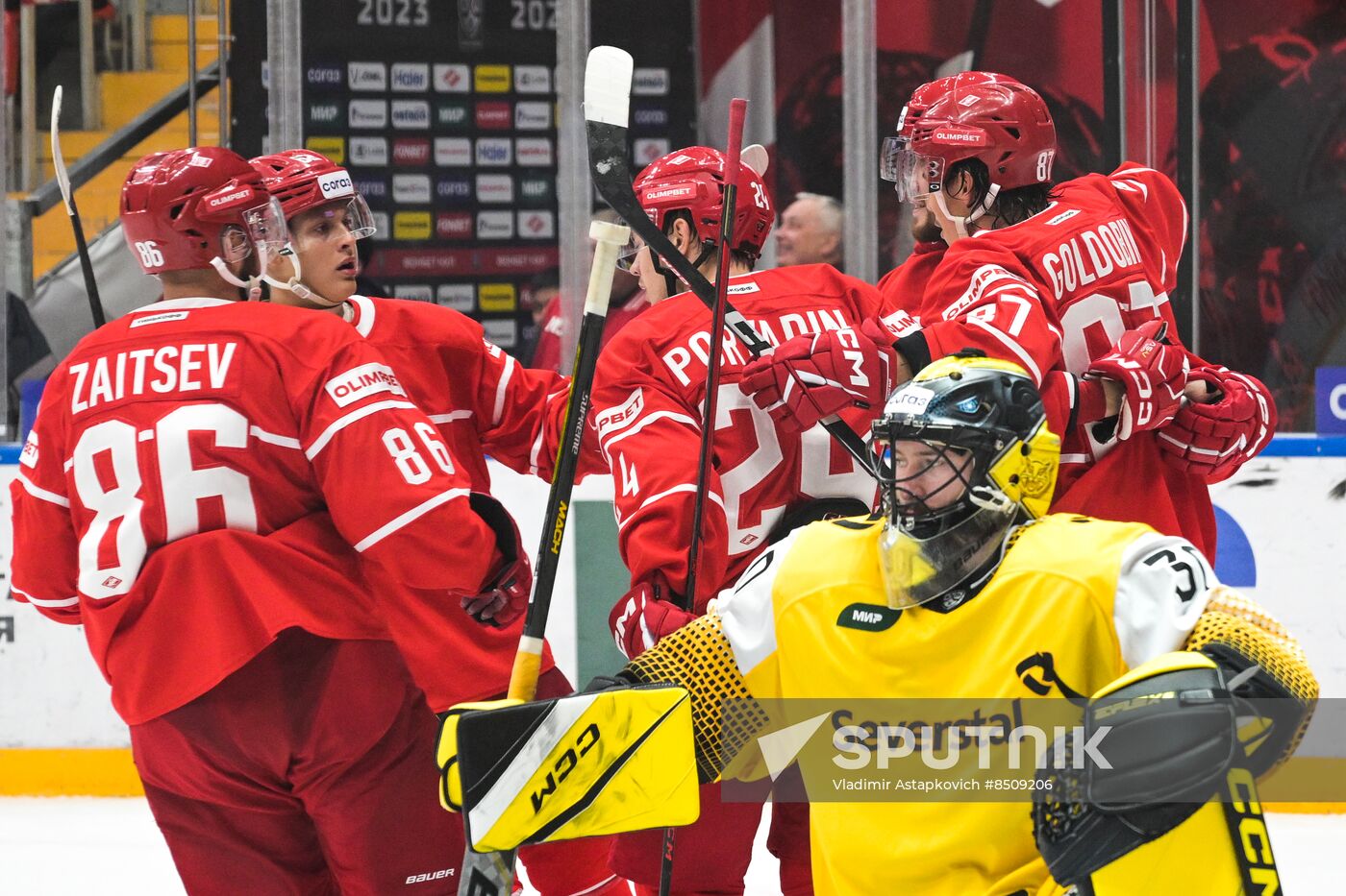 Russia Ice Hockey Kontinental League Spartak - Severstal