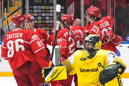 Russia Ice Hockey Kontinental League Spartak - Severstal