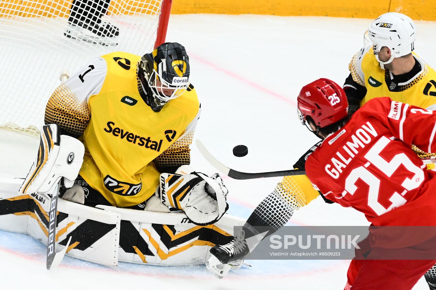 Russia Ice Hockey Kontinental League Spartak - Severstal