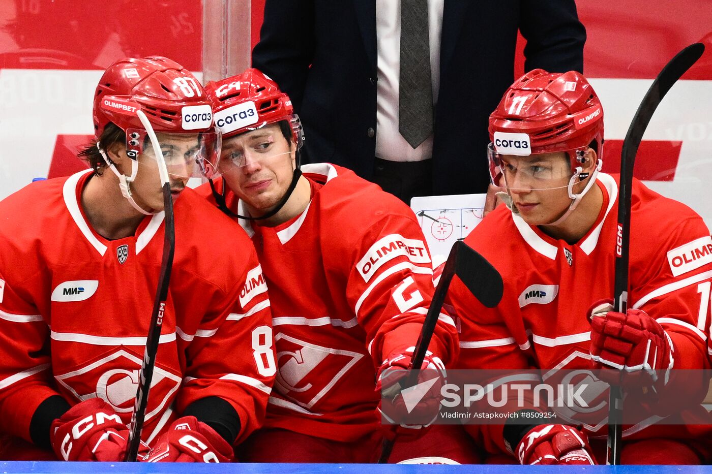 Russia Ice Hockey Kontinental League Spartak - Severstal