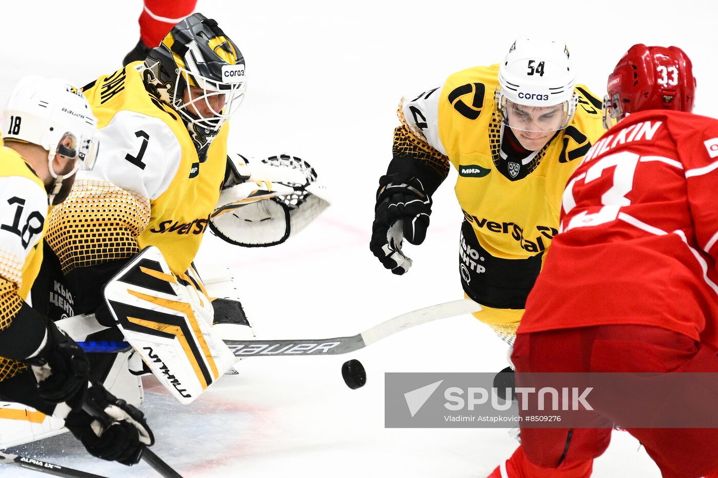 Russia Ice Hockey Kontinental League Spartak - Severstal