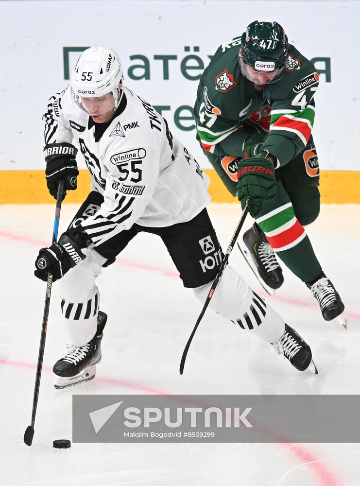 Russia Ice Hockey Kontinental League Ak Bars - Traktor