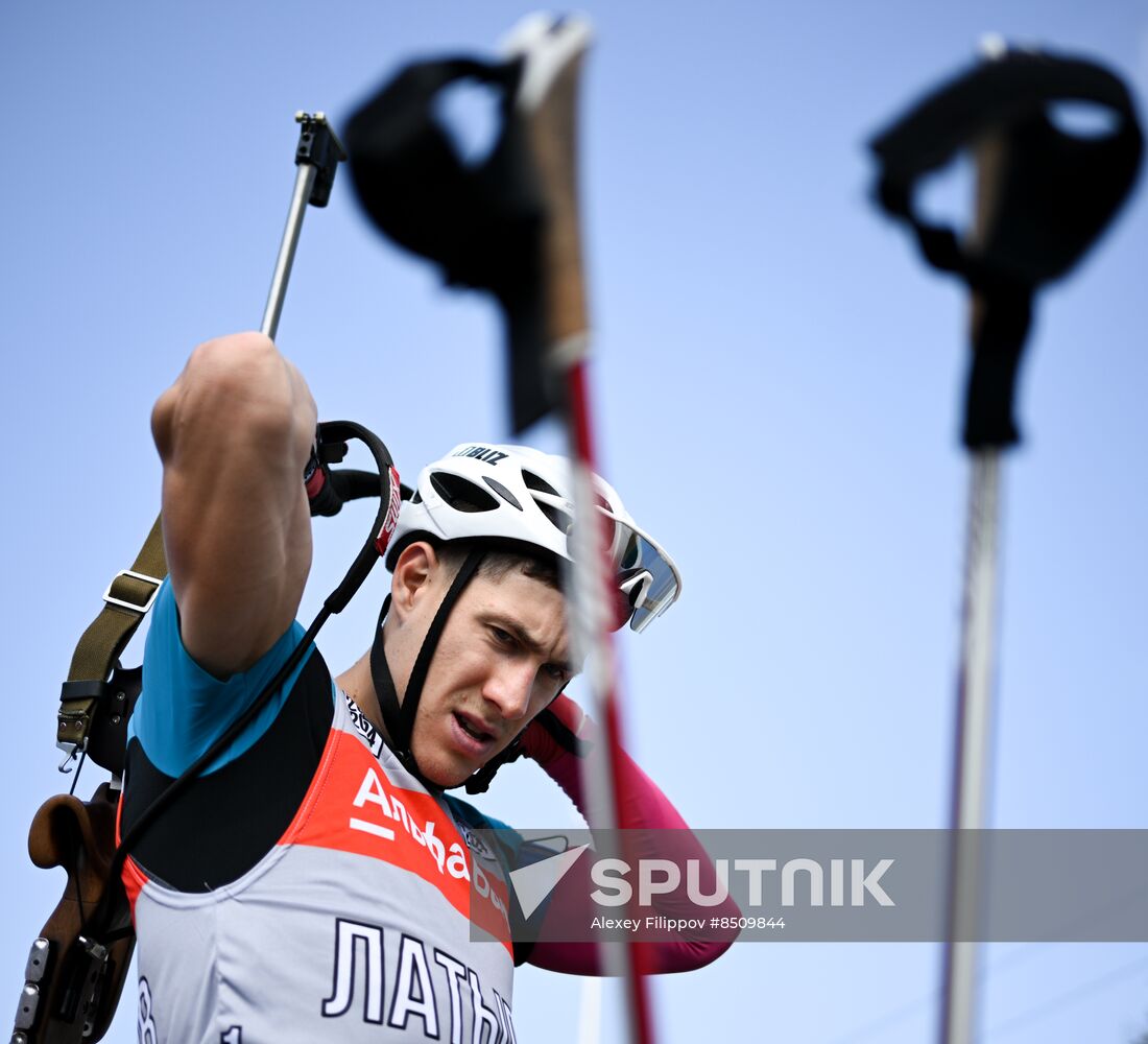 Russia Biathlon Commonwealth Cup Training