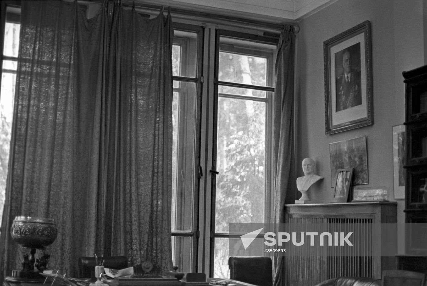 Marshal Zhukov's office at dacha