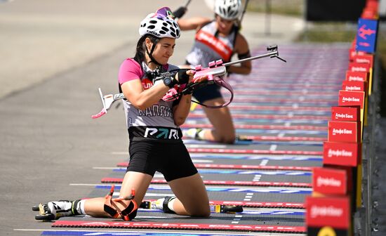 Russia Biathlon Commonwealth Cup Training