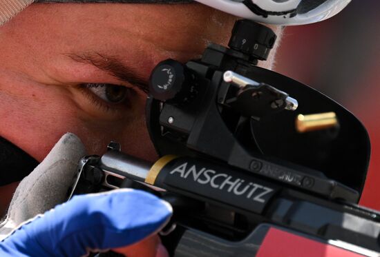 Russia Biathlon Commonwealth Cup Training