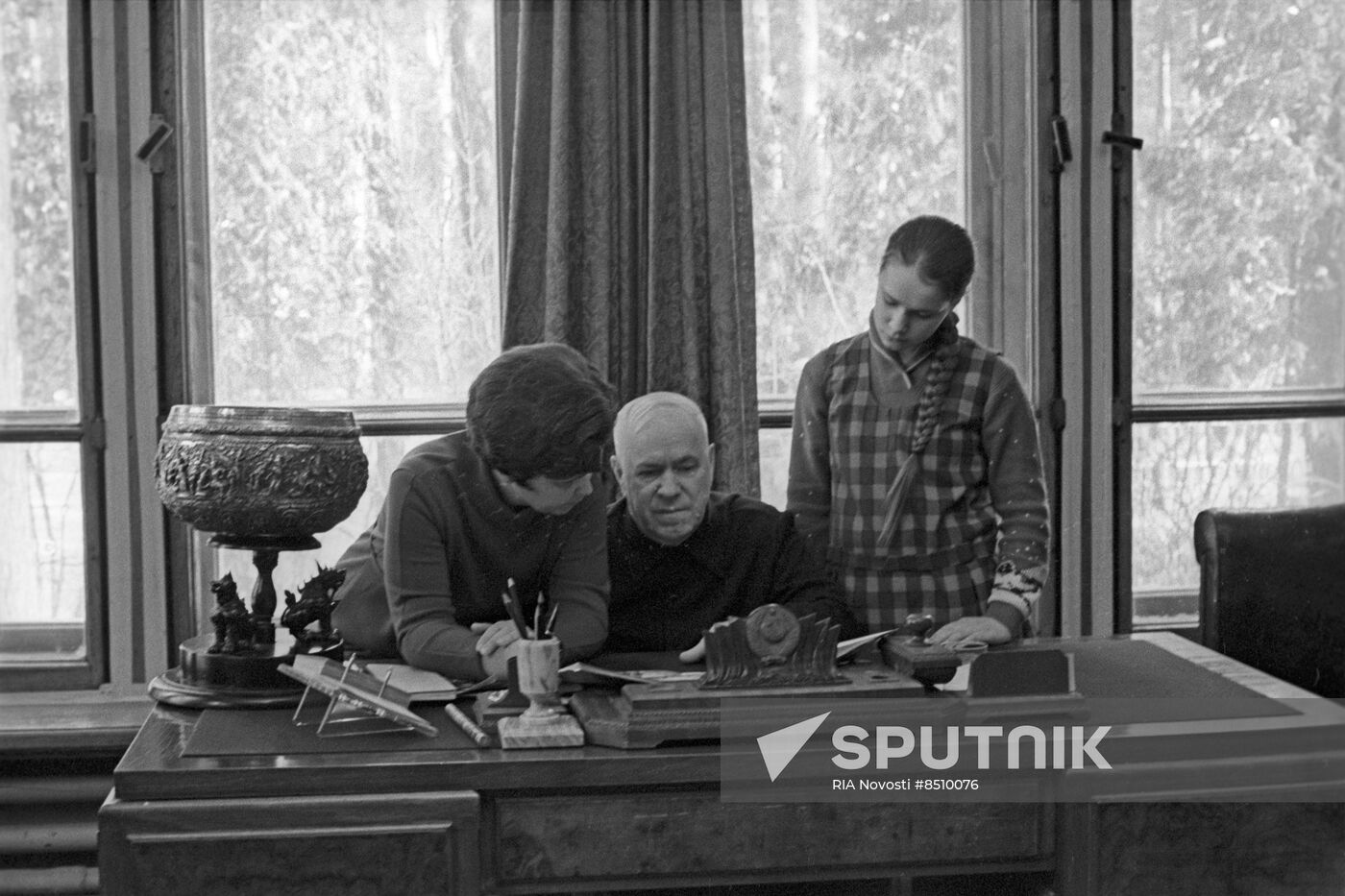 Marshal Georgy Zhukov's office in his country house