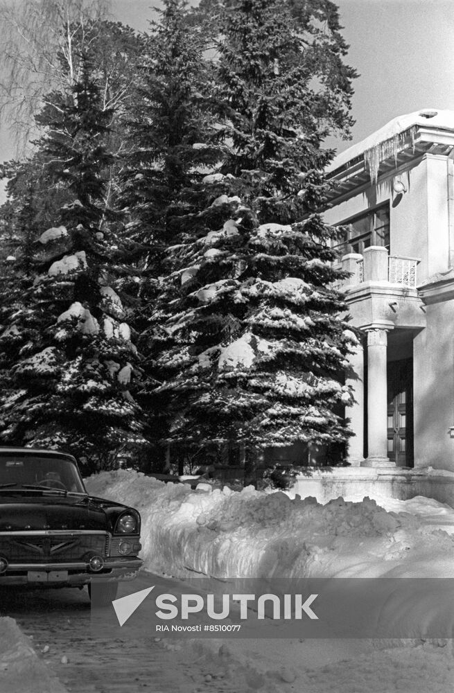 Marshall Zhukov's house in Sosnovka