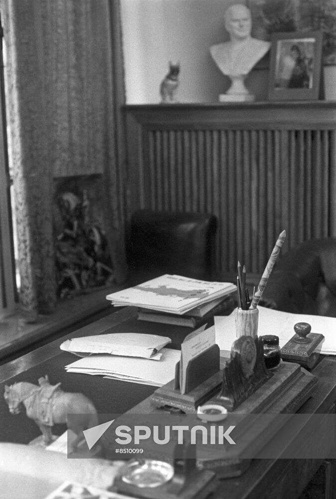Marshal Zhukov's dacha office