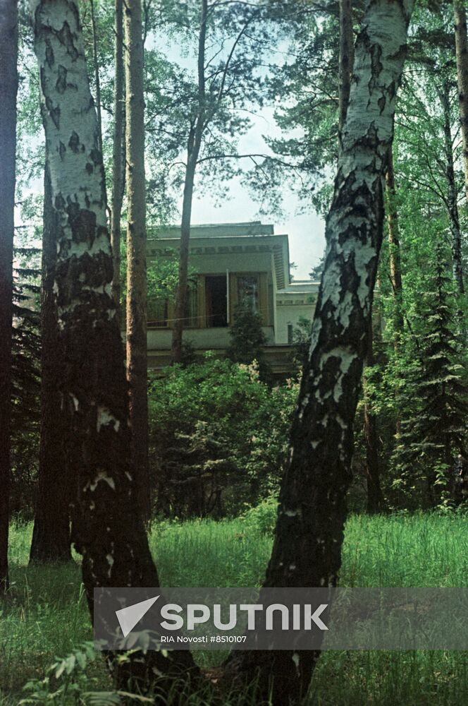 Marshal Zhukov's dacha in Sosnovka
