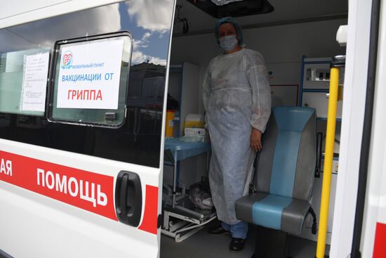 Russia Flu Vaccination