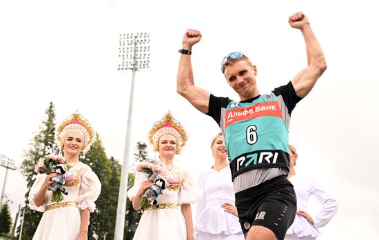 Russia Biathlon Commonwealth Cup Men Sprint