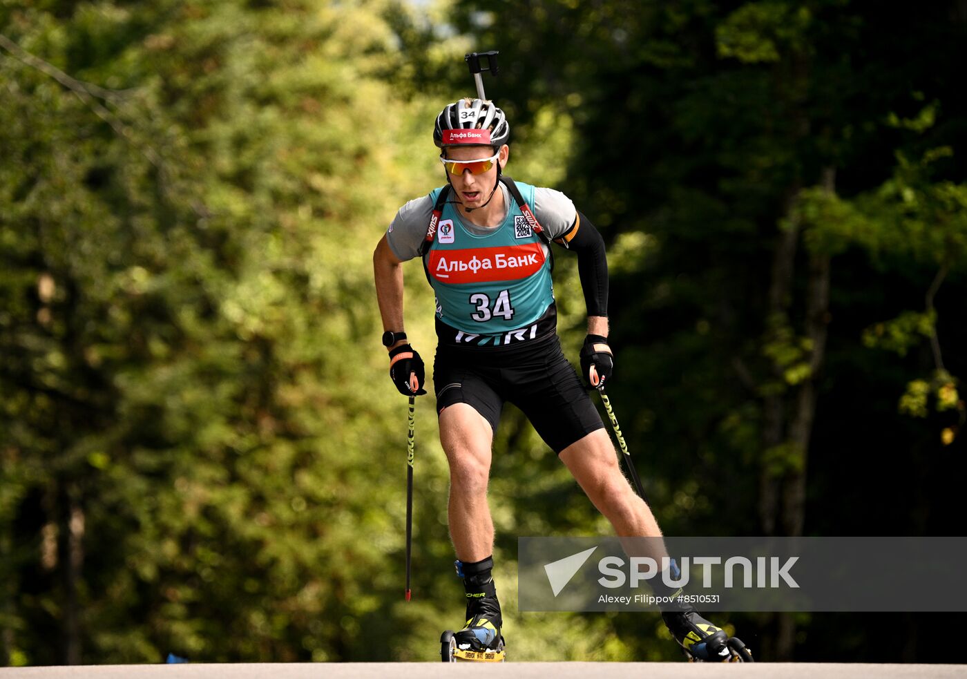 Russia Biathlon Commonwealth Cup Men Sprint