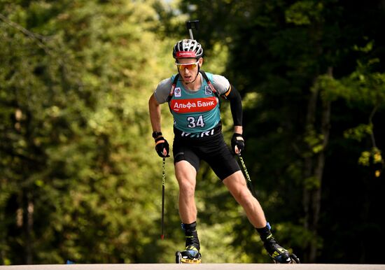 Russia Biathlon Commonwealth Cup Men Sprint