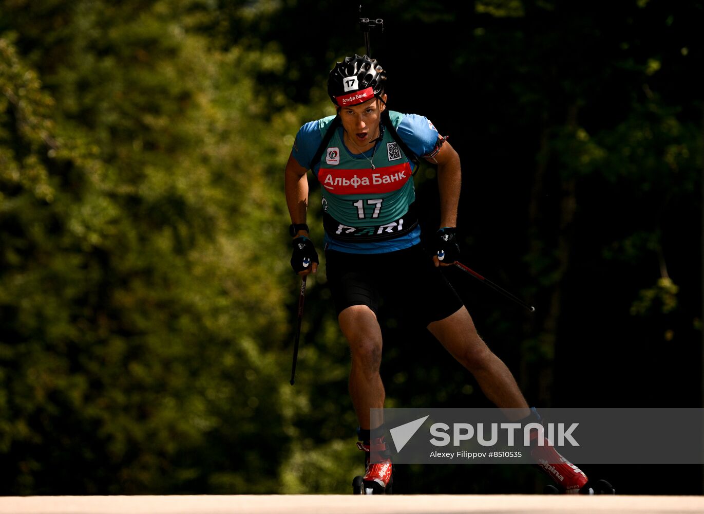 Russia Biathlon Commonwealth Cup Men Sprint