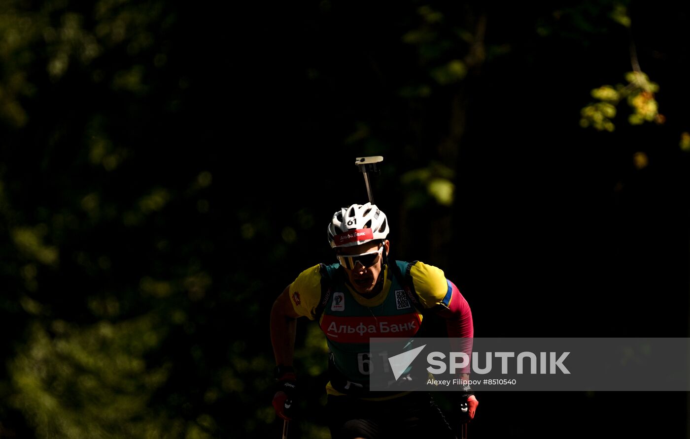 Russia Biathlon Commonwealth Cup Men Sprint