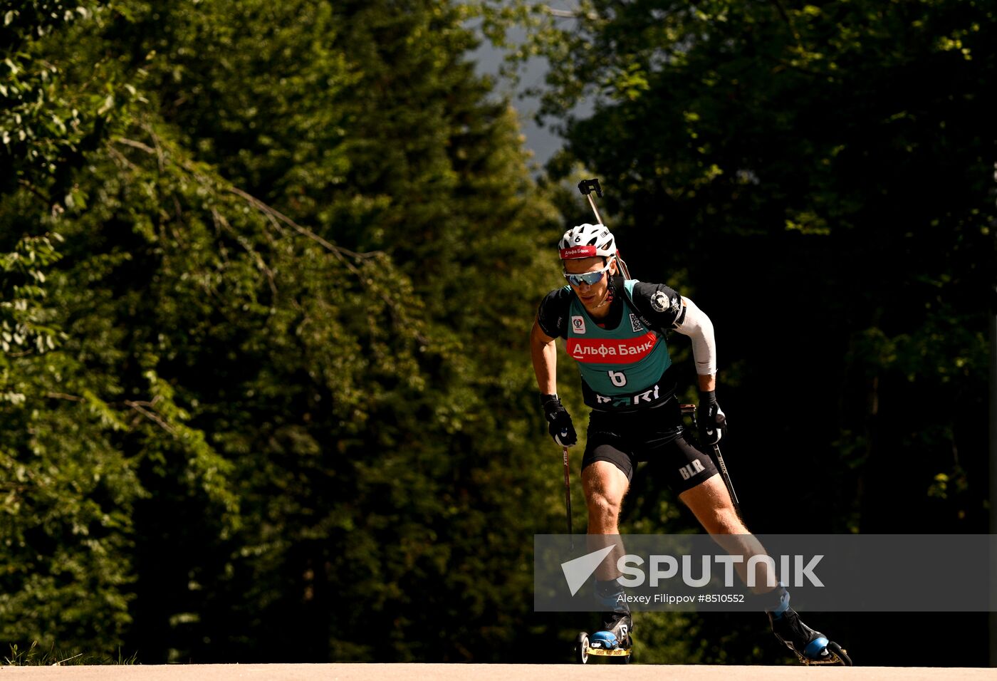 Russia Biathlon Commonwealth Cup Men Sprint