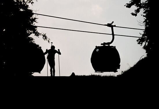 Russia Biathlon Commonwealth Cup Men Sprint