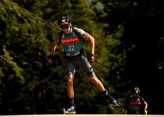 Russia Biathlon Commonwealth Cup Men Sprint