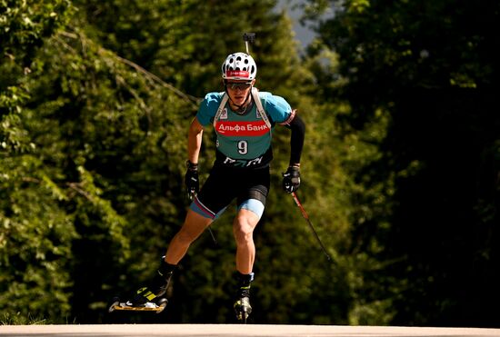 Russia Biathlon Commonwealth Cup Men Sprint