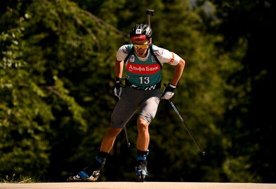 Russia Biathlon Commonwealth Cup Men Sprint