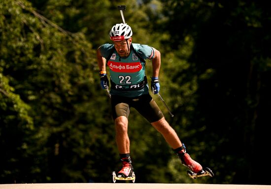 Russia Biathlon Commonwealth Cup Men Sprint