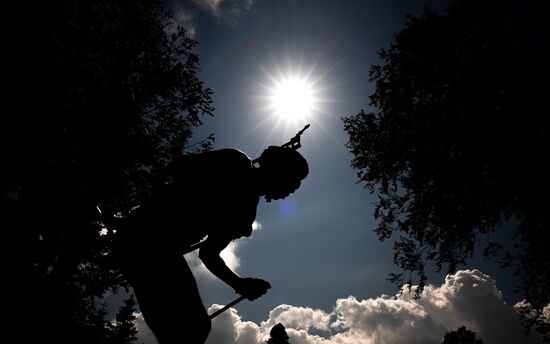 Russia Biathlon Commonwealth Cup Men Sprint