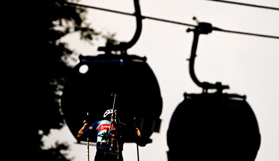 Russia Biathlon Commonwealth Cup Men Sprint