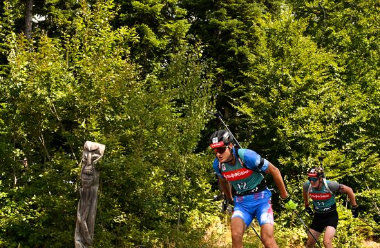 Russia Biathlon Commonwealth Cup Men Sprint