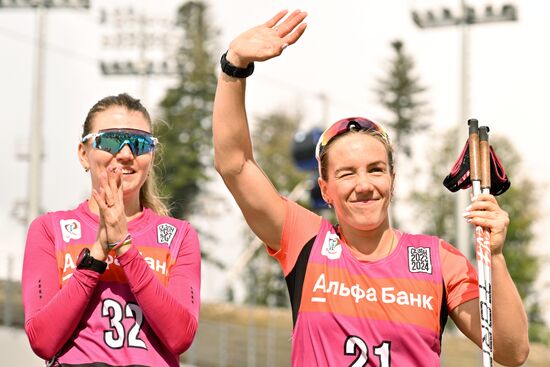 Russia Biathlon Commonwealth Cup Women Sprint